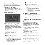 Preview for 14 page of Sony NAV-U NV-U80 Quick Start Manual