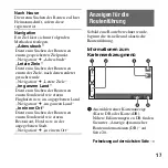 Preview for 45 page of Sony NAV-U NV-U80 Quick Start Manual