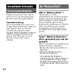 Preview for 116 page of Sony NAV-U NV-U80 Quick Start Manual