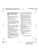 Preview for 23 page of Sony NAV-U NV-U81 Quick Start Manual