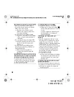 Preview for 62 page of Sony NAV-U NV-U81 Quick Start Manual