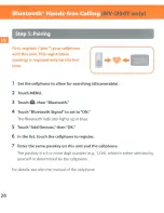 Preview for 28 page of Sony nav-u Quick Start Manual