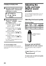 Preview for 28 page of Sony Network Walkman NW-E403 Operating Instructions Manual