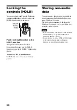 Preview for 30 page of Sony Network Walkman NW-E403 Operating Instructions Manual