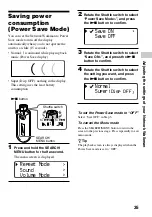 Preview for 35 page of Sony Network Walkman NW-E403 Operating Instructions Manual