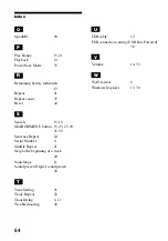 Preview for 54 page of Sony Network Walkman NW-E403 Operating Instructions Manual