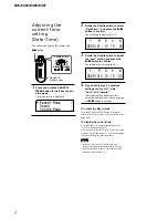 Предварительный просмотр 4 страницы Sony Network Walkman NW-E403 Service Manual