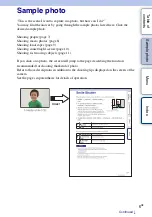 Предварительный просмотр 6 страницы Sony NEX-3N Instruction & Operation Manual