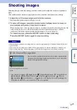 Предварительный просмотр 27 страницы Sony NEX-3N Instruction & Operation Manual