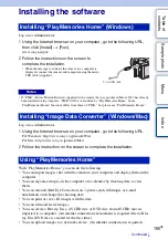 Предварительный просмотр 166 страницы Sony NEX-3N Instruction & Operation Manual