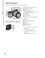 Предварительный просмотр 10 страницы Sony NEX-5N Instruction Manual