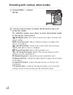 Предварительный просмотр 44 страницы Sony NEX-5N Instruction Manual