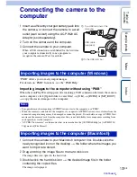 Предварительный просмотр 265 страницы Sony NEX-5N Instruction Manual