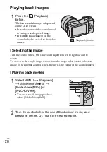 Предварительный просмотр 28 страницы Sony NEX-5T Instruction Manual