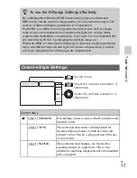 Предварительный просмотр 17 страницы Sony NEX-7 &alpha Instruction Manual