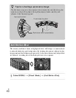 Предварительный просмотр 40 страницы Sony NEX-7 &alpha Instruction Manual