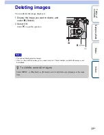 Предварительный просмотр 89 страницы Sony NEX-7 &alpha Instruction Manual