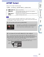 Предварительный просмотр 135 страницы Sony NEX-7 &alpha Instruction Manual