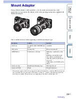 Предварительный просмотр 263 страницы Sony NEX-7 &alpha Instruction Manual