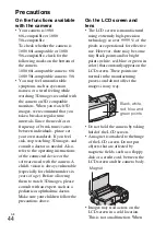 Предварительный просмотр 44 страницы Sony NEX-F3K Instruction Manual