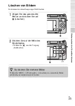 Предварительный просмотр 131 страницы Sony NEX-F3K Instruction Manual