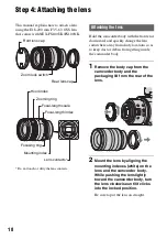 Предварительный просмотр 18 страницы Sony NEX-FS100N Operating Manual