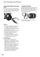 Предварительный просмотр 20 страницы Sony NEX-FS100N Operating Manual