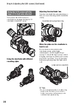 Предварительный просмотр 30 страницы Sony NEX-FS700 Operating Manual