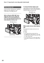 Предварительный просмотр 32 страницы Sony NEX-FS700 Operating Manual