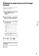 Предварительный просмотр 75 страницы Sony NEX-FS700 Operating Manual