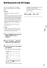 Предварительный просмотр 77 страницы Sony NEX-FS700 Operating Manual