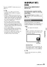 Предварительный просмотр 95 страницы Sony NEX-FS700 Operating Manual