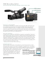 Предварительный просмотр 10 страницы Sony NEX-FS700R Brochure & Specs