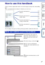 Preview for 2 page of Sony NEX-VG10 - Digital Hd Video Camera Recorder Handbook