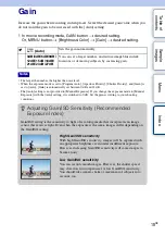 Preview for 18 page of Sony NEX-VG10 - Digital Hd Video Camera Recorder Handbook