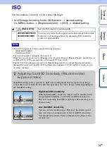 Preview for 19 page of Sony NEX-VG10 - Digital Hd Video Camera Recorder Handbook