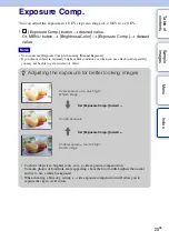 Preview for 20 page of Sony NEX-VG10 - Digital Hd Video Camera Recorder Handbook