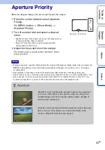 Preview for 25 page of Sony NEX-VG10 - Digital Hd Video Camera Recorder Handbook