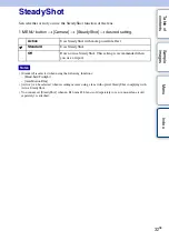Preview for 32 page of Sony NEX-VG10 - Digital Hd Video Camera Recorder Handbook