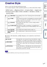 Preview for 41 page of Sony NEX-VG10 - Digital Hd Video Camera Recorder Handbook