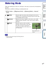 Preview for 42 page of Sony NEX-VG10 - Digital Hd Video Camera Recorder Handbook