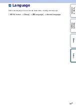 Preview for 59 page of Sony NEX-VG10 - Digital Hd Video Camera Recorder Handbook