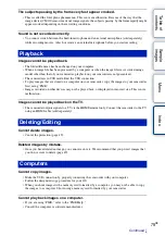 Preview for 79 page of Sony NEX-VG10 - Digital Hd Video Camera Recorder Handbook