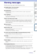 Preview for 82 page of Sony NEX-VG10 - Digital Hd Video Camera Recorder Handbook