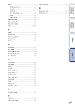 Preview for 94 page of Sony NEX-VG10 - Digital Hd Video Camera Recorder Handbook