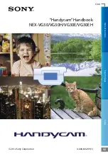 Preview for 1 page of Sony NEX-VG30 Instruction & Operation Manual