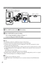 Предварительный просмотр 34 страницы Sony NEX-VG30 Operating Manual