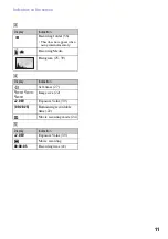 Preview for 11 page of Sony NSC-GC1 Network Sharing Camera Handbook