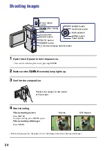 Предварительный просмотр 24 страницы Sony NSC-GC1 Network Sharing Camera Handbook