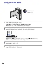 Preview for 34 page of Sony NSC-GC1 Network Sharing Camera Handbook